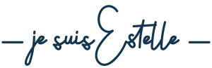 je suis estelle typographie