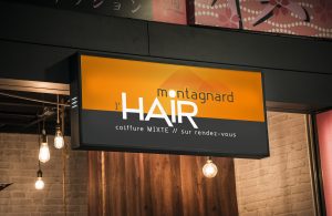 enseigne HAIR montagnard