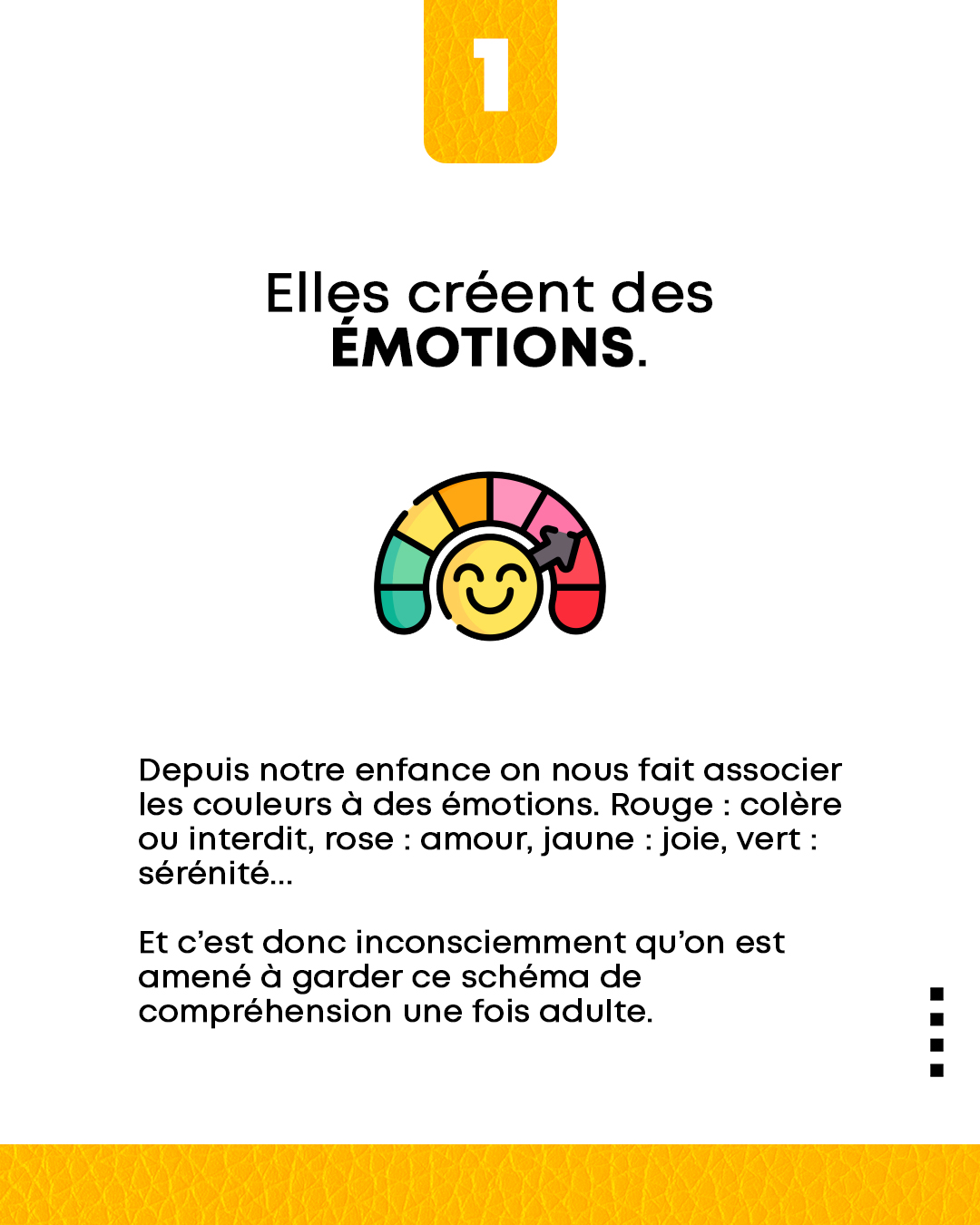 couleurs importantes émotions