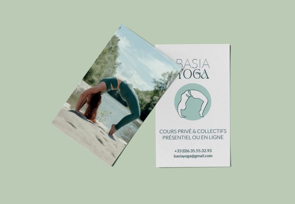 BASIA YOGA carte visite