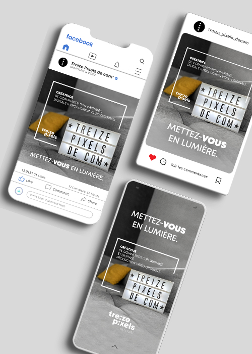 visuels réseaux sociaux instagram facebook